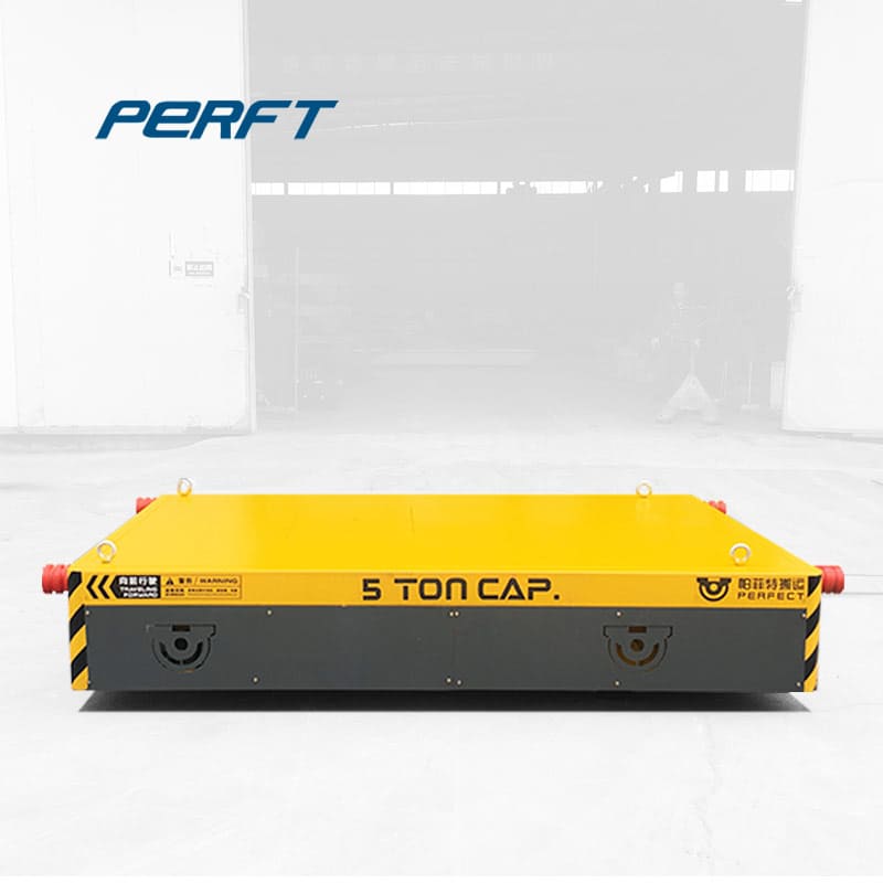 rail guided transfer cart for freight rail 6 ton